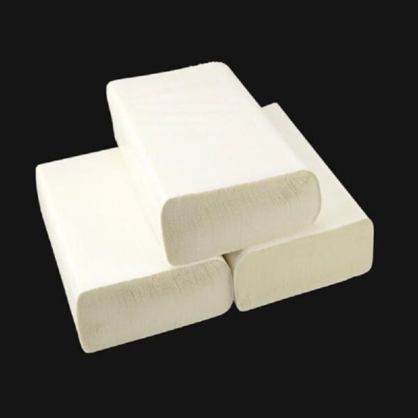 4 Rolls per Set Disposable Kitchen Cleaning Roll White Paper for Office Daily Use