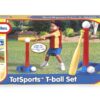 Tikes TotSports Kids T-Ball Set with Bat and 2 Balls, Ages 18 Months to 4 Years