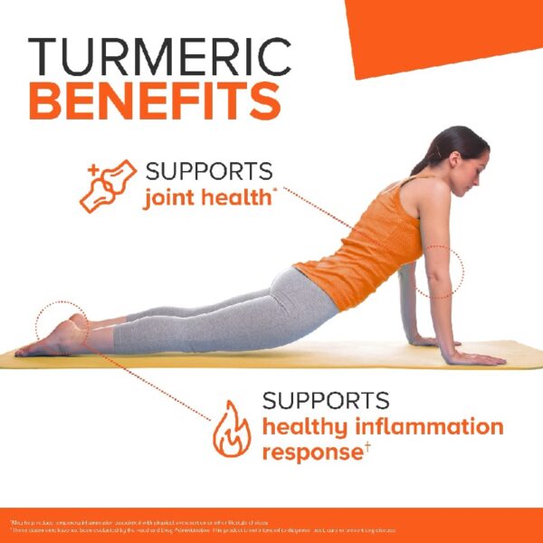 Turmeric Capsules, 1000mg, Ultra High Absorption, Joint Support Herbal Supplement, 120 Count