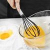 Silicone Cooking Utensils Set - Heat Resistant Stainless Steel Kitchen Utensils, Baking Tools Kitchen Gadgets,Turner, Tongs,Spatula,Spoon,Brush,Whisk,Non-Stick, Dishwasher Safe,BPA FREE (Khaki)