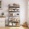 5-Tier Metal Boltless & Adjustable Storage Rack, Blue