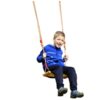 Patio Swing Wooden Swing Simple Wooden Design Backyards 1Set