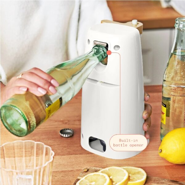 Easy-Prep Electric Can Opener, White Icing by Drew Barrymore