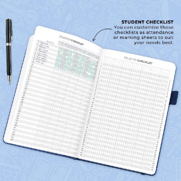 Clever Fox Teacher Planner - Mystic Blue