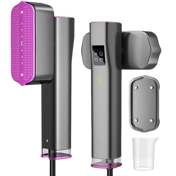 Steamer for Clothes, Portable Travel Steamer & Iron 2 in 1, 3 Adjustable Steam Levels