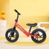 Kids Balance Bike 12'' Wheel Toddler Training Bicycle Safe No Pedal Bike Funny and Lightweight for 2-6 Boys Girls, Blue