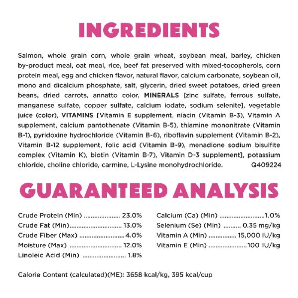 Purina  Originals with Natural Salmon Natural Dry Dog Food Formula with Added Vitamins, Minerals and Nutrients, 14 lb Bag