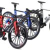 Bicycle Ornament Vehicles Mountain Bike Toy Model Decoration Crafts for Home (Blue#2)