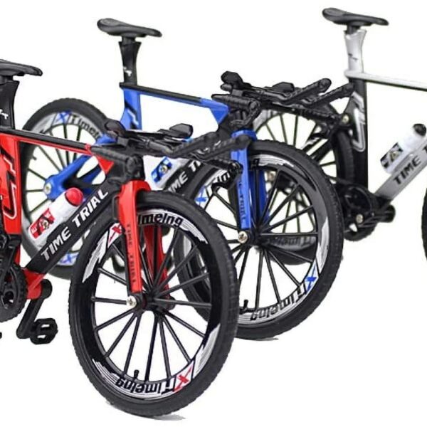 dcfba58228ad48a48b7fb32a00aefbee Bicycle Ornament Vehicles Mountain Bike Toy Model Decoration Crafts for Home (Blue#2)