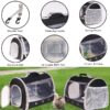 Bearded Dragon Travel Carrier Backpack,Lizard Backpack Carrier,Space Capsule Clear Bubble Window Astronaut Reptile Carrier Backpack for Guinea Pig,Sugar Glider,Bunny