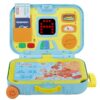Little Tikes Learning Activity Suitcase Roll and Go Interactive LCD Screen with Music Songs Sounds Travel Phrases to Develop Letters Numbers Shapes and Roleplay for Children Kids Boys Girls Ages 3+