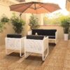 12'' x 12'' Fir Wood Flooring Tiles 11sq ft Coverage Area, 11 Pieces, Brown