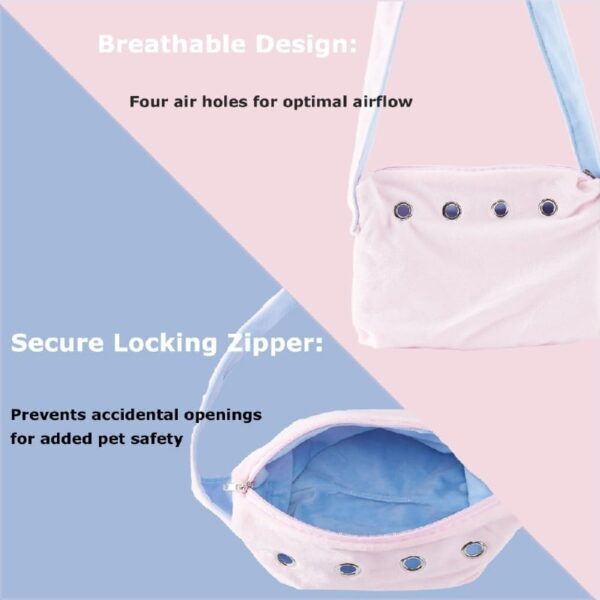 ddedf5854f1042e1a0d8b329015a663c Bonding Pouch Small Pet Carrier Bag Sling with Strap Critter Cuddler for Gliders Ferret, Rat, Hedgehog, Hamster Outdoor-Orange