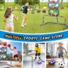 3-in-1 LED Soccer Hockey Bowling Set Indoor/Outdoor Toys, Gifts for 3 4 5 6 7 8+ Years Boy Girl