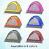 2-Person Dome Tent- Rain Fly & Carry Bag- Easy Set Up-Great for Camping Backpacking Hiking & Outdoor Music Festivals by Wakeman Outdoors (Orange)