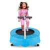 25 Inches Kids Toddler Mini Trampoline with Safety Adjustable Handle Bar- Fun Indoor/Outdoor Trampoline for Kids Ages 1-6