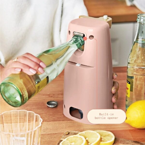 Easy-Prep Electric Can Opener, White Icing by Drew Barrymore