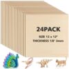 24-Pack 12x12x1/8