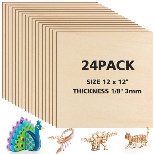 24-Pack 12x12x1/8