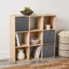 9 Cube Storage Organizer, Spring Pine