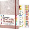 Clever Fox Teacher Planner - Mystic Blue