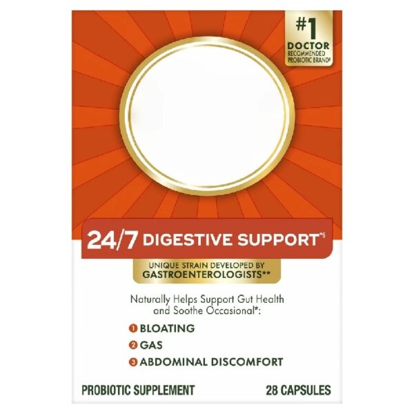 Daily Probiotic Supplement, Probiotics Supplement, 42 Capsules