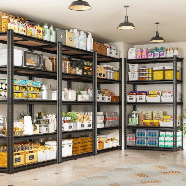2050LBS 5-Tier Adjustable Storage Shelf Units for Garage Heavy Duty,35.6