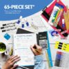 BAZIC School Kit Supplies Kit 86 Count, Bazic Products School Supplies Composition Books for Student 3-6 Grades, Spec May Vary, 1-Pack