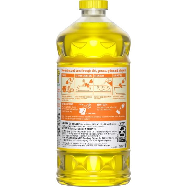 Multi-Surface Floor Cleaner, Lemon Fresh, 60 Fluid Ounces