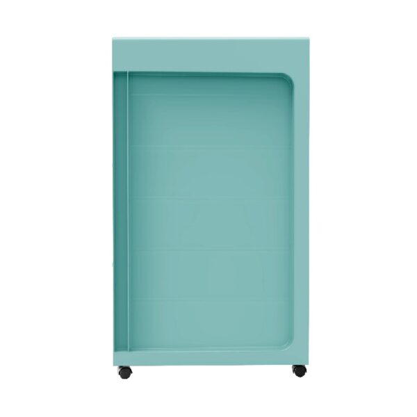 3 Drawer Wide Storage Cart, Gray