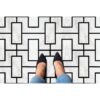Retro Self Adhesive Vinyl Floor Tile - 20 Tiles/20 Sq. ft., 12 x 12, Slate Flooring Materials