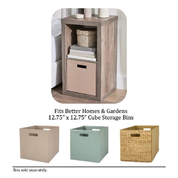2 Cube Storage Organizer, Charcoal