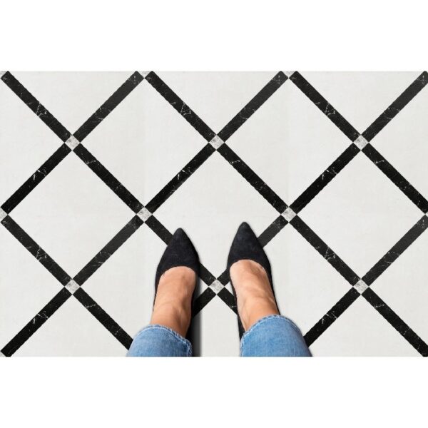 Retro Self Adhesive Vinyl Floor Tile - 20 Tiles/20 Sq. ft., 12 x 12, Slate Flooring Materials