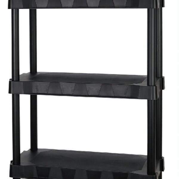 Black 5-Tier Plastic 68