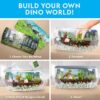 NATIONAL GEOGRAPHIC Light Up Dinosaur Terrarium Kit for Kids with Real Plants, Fossils & More, for Unisex Children (Age Group: 6 to 12 years)