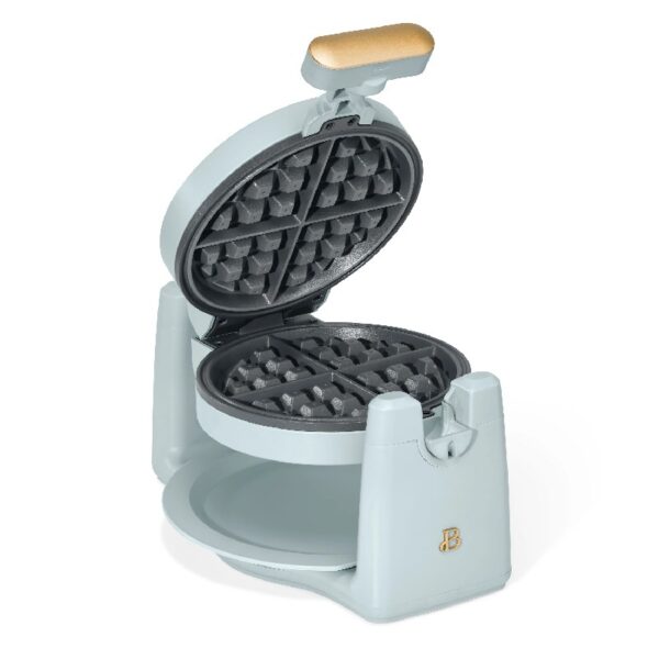 Rotating Belgian Waffle Maker, White Icing by Drew Barrymore