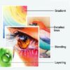 180 Colored Pencils, Shuttle Art Soft Core Coloring Pencils Set with 4 Sharpeners, Professional Color Pencils for Artists Kids Adults Coloring Sketching and Drawing