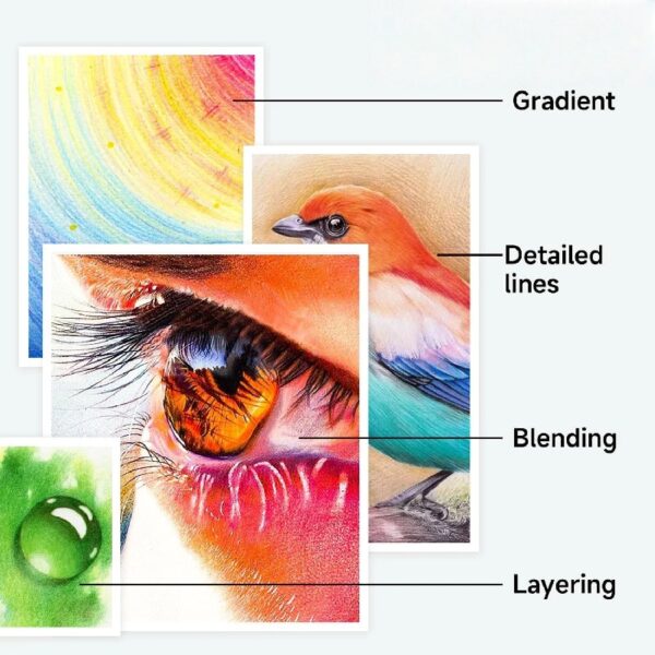 180 Colored Pencils, Shuttle Art Soft Core Coloring Pencils Set with 4 Sharpeners, Professional Color Pencils for Artists Kids Adults Coloring Sketching and Drawing
