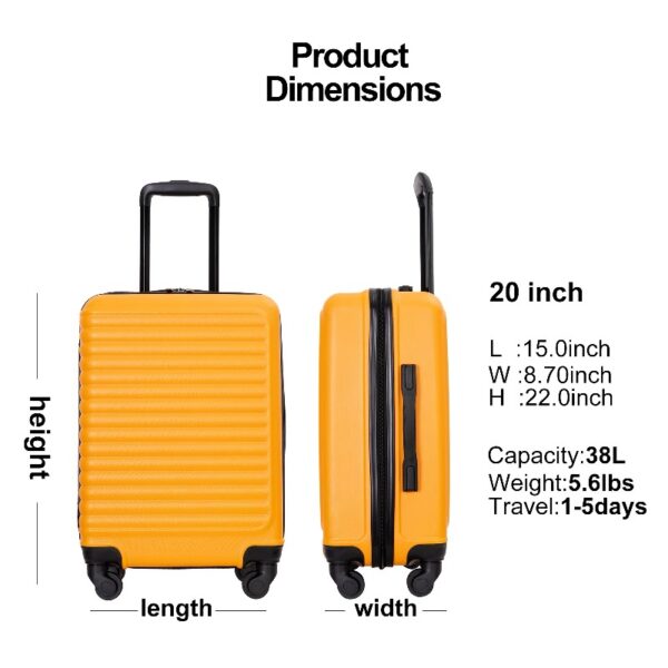 Hardshell Carry on Luggage 20