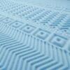 1.5” 7-Zone Reversible Memory Foam Mattress Topper, Twin-XL