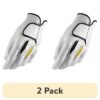 (2 pack) Taylormade Tech Golf Glove, Worn on Left Hand, M/L