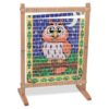 Melissa & Doug Wooden Multi-Craft Weaving Loom: Extra-Large Frame (22.75 x 16.5 inches)
