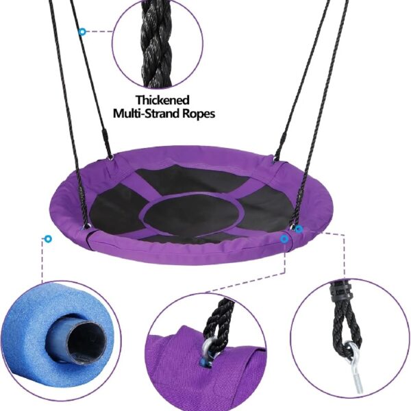 Saucer Tree Swing Set 40
