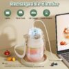 Portable Blender, BPA Free 27oz Personal Blender for Smoothies and Shakes, Juicer Blender (White)