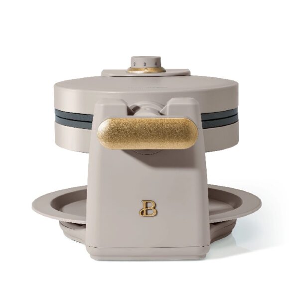 Rotating Belgian Waffle Maker, White Icing by Drew Barrymore