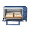 4 Slice Countertop Toaster Oven with 3 Settings, includes Baking Rack and Pan, Black, New