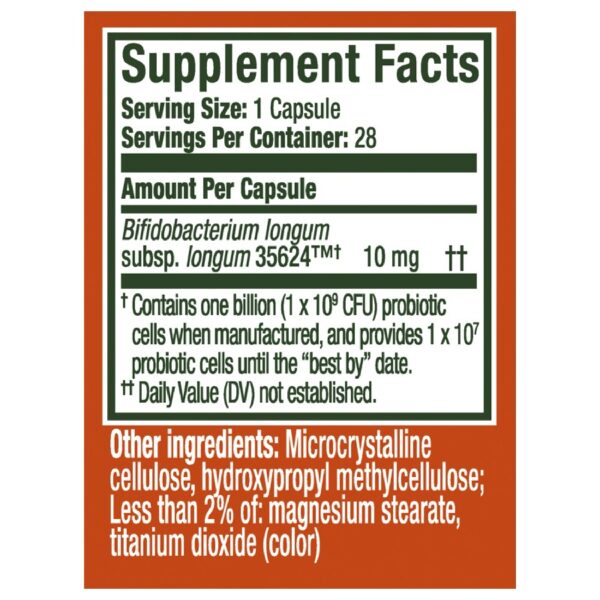 Daily Probiotic Supplement, Probiotics Supplement, 42 Capsules