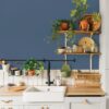 Spred Grab-N-Go Blue Fjord / Blue Eggshell Interior Paint with Primer, 1 Gallon