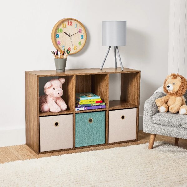6 Cube Storage Organizer, White