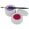 Creative Mark Glazed Stacking Style Nesting Palettes Porcelain Paint Palette Tray for Watercolor, Gouache, Color-Mixing - Paint Tray for Kids and Adults - 1 Pack